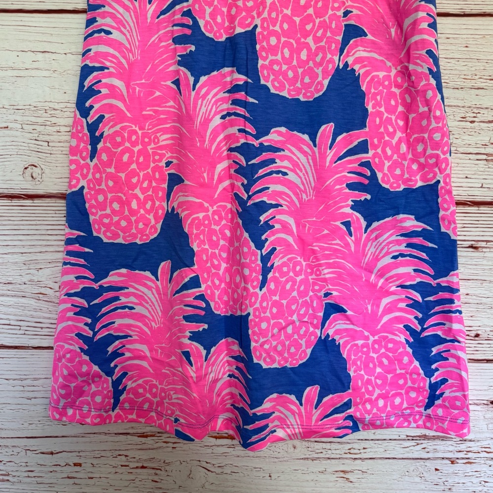 Lilly Pulitzer Kristen Swing Dress in Blue Haven Little Flamenco Sz XXS - Picture 6 of 14